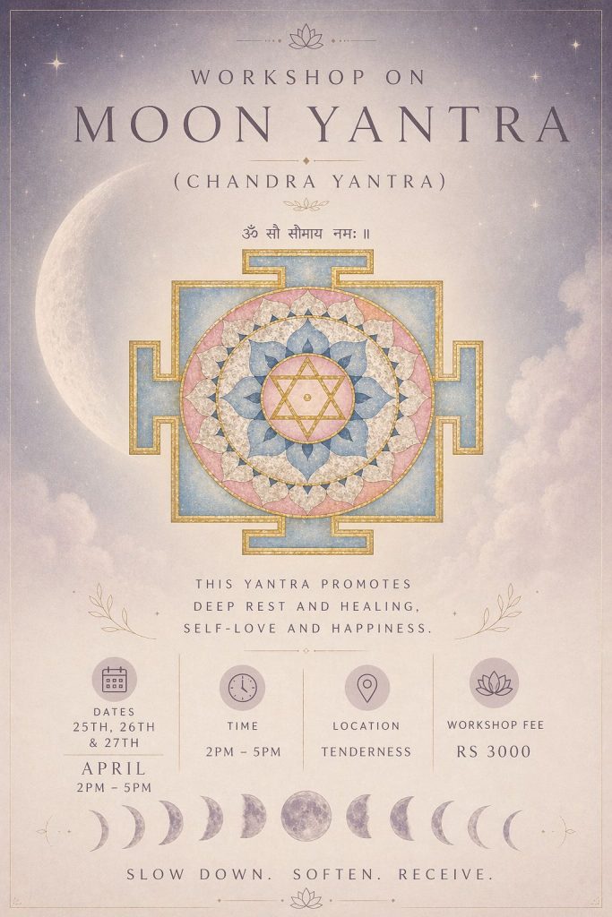 🌙 Chandra Yantra Workshop