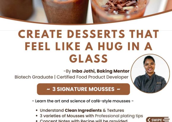 Hands-on Café Style Mousse Workshop | Pondicherry